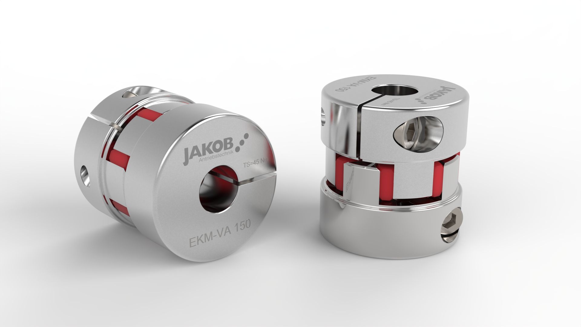 Widerstandsfähig - Elastomerkupplung EKM-VA