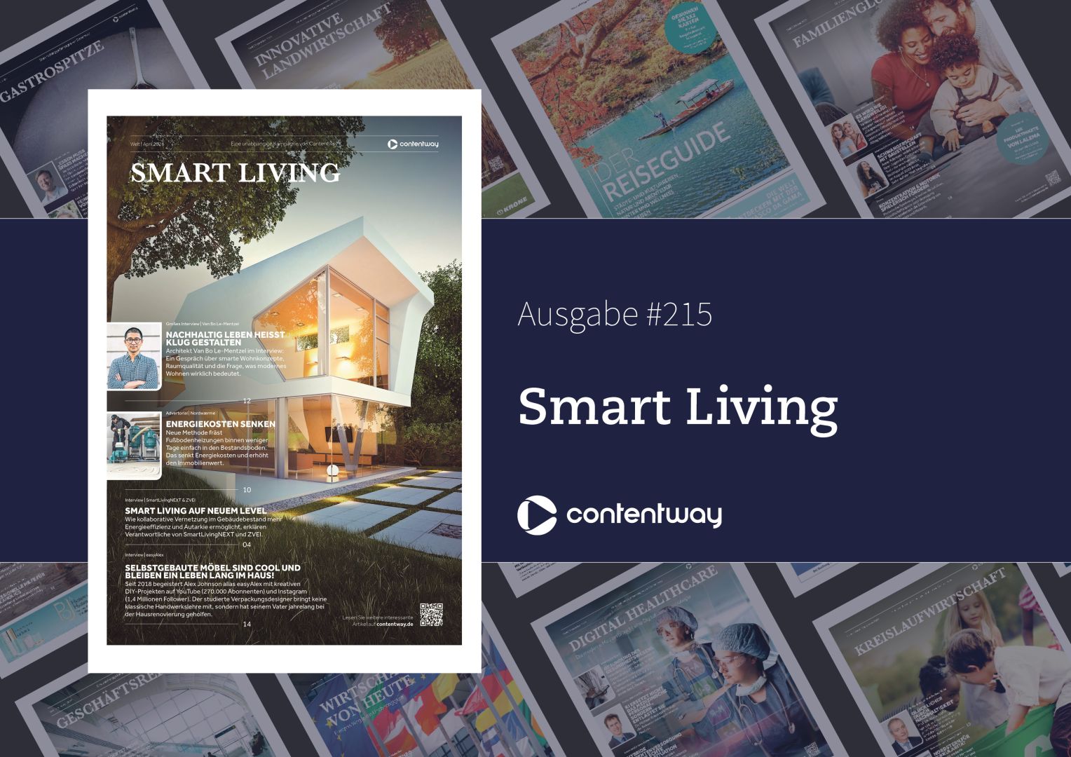 Wie wir wohnen, bauen und leben, verändert sich gerade grundlegend.