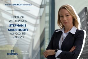 Willkommen bei HERMOS, Stephanie Manetinsky!