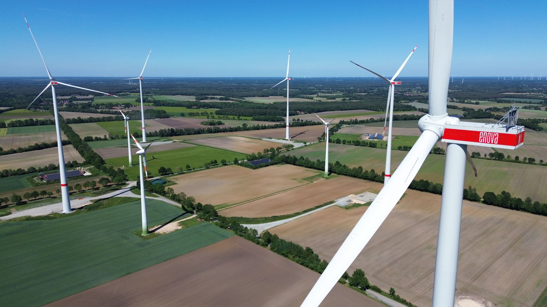 Windpark Meppen am Netz: ENOVA realisiert größtes Repowering-Projekt der Unternehmensgeschichte