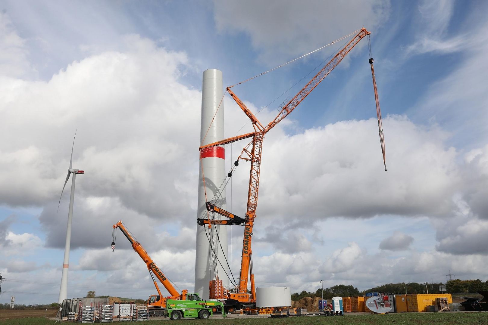 Windrad-Bau (Archiv)