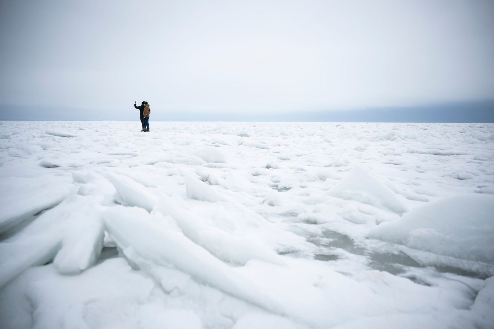 Winter an der Ostseeküste