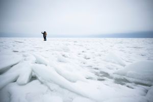Winter an der Ostseeküste