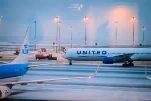 Winterwetter - Flughafen Berlin/Brandenburg