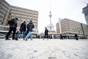 Winterwetter in Berlin