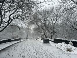 Winterwetter in New York