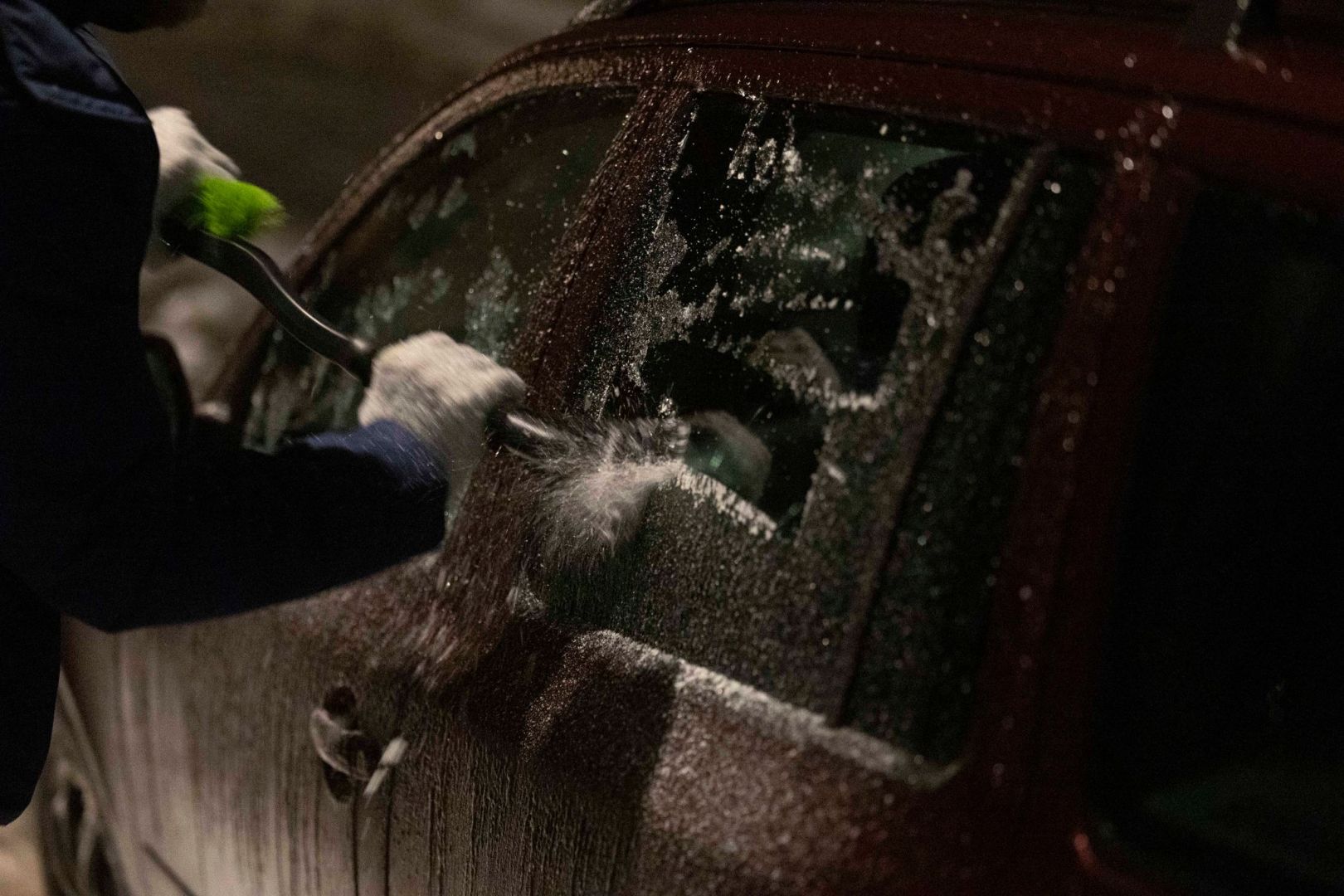 Winterwetter in Sachsen