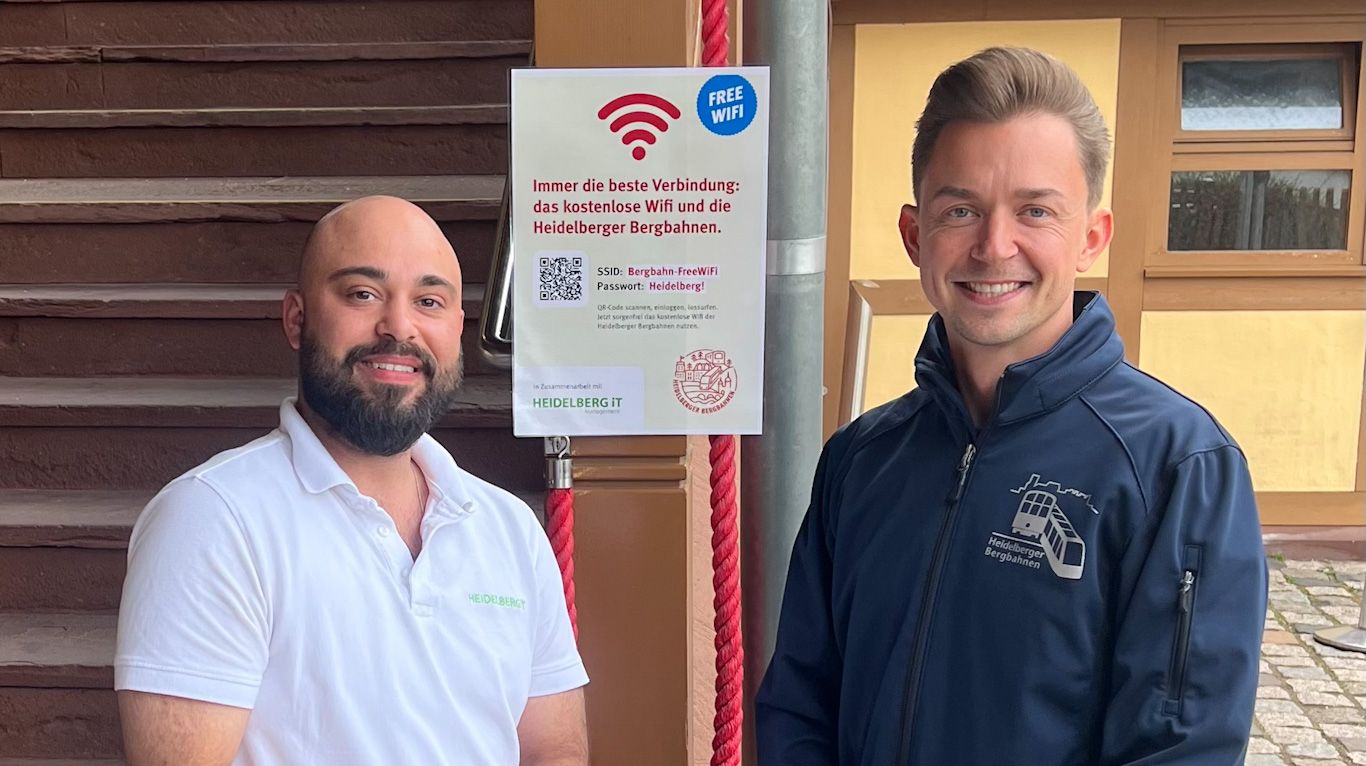 WLAN für die Kunden der Heidelberger Bergbahnen erfolgreich realisiert