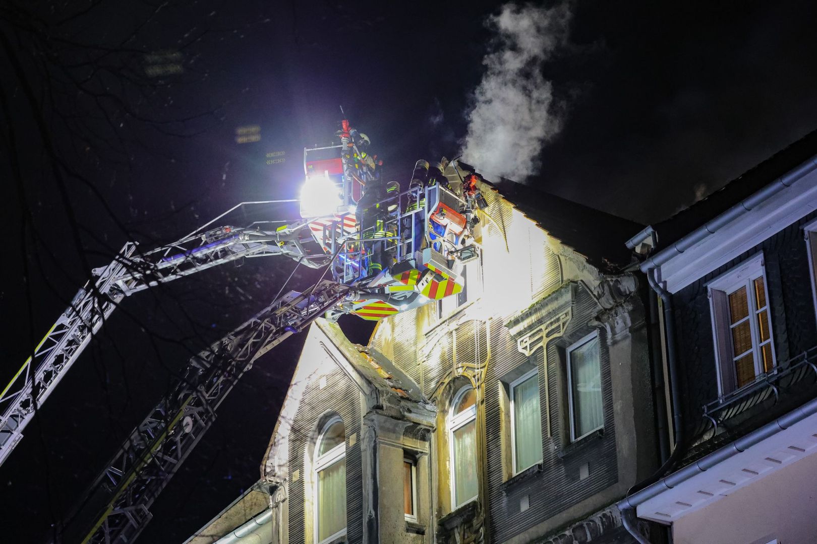 Wohnungsbrand in Leverkusen