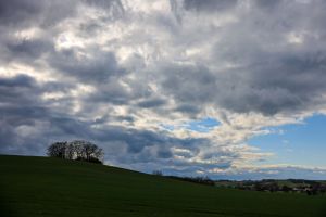 Wolken in Sachsen-Anhalt