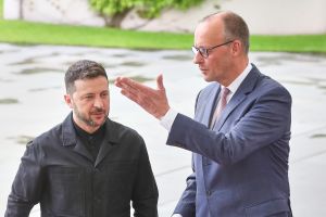 Wolodymyr Selenskyj und Friedrich Merz (Archiv)