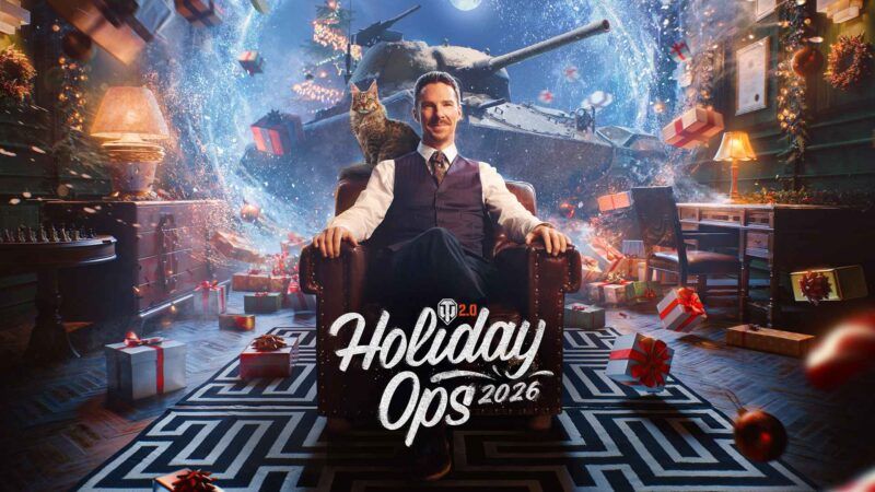 World of Tanks Holiday Ops 2026 – Übernehmt das Kommando mit Benedict Cumberbatch