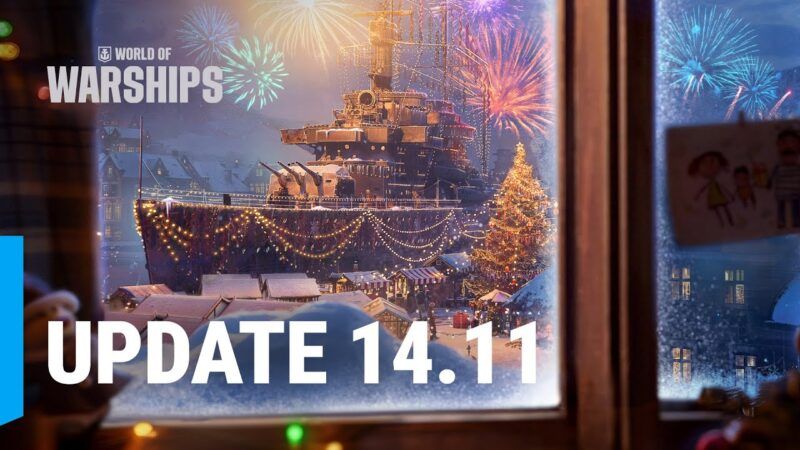 World of Warships und World of Warships: Legends – festliche Aktivitäten für die Weihnachtszeit