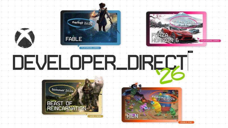 Xbox Developer Direct – Informationen zu Games