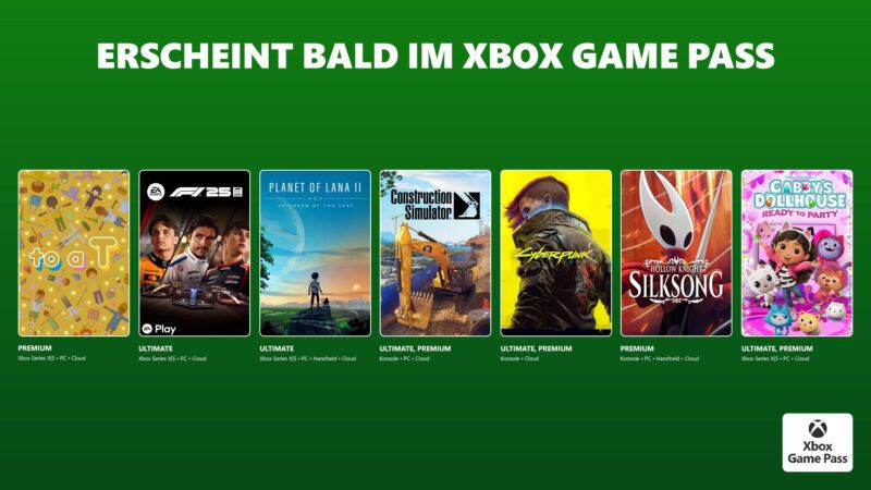 Xbox Game Pass: Highlights im März