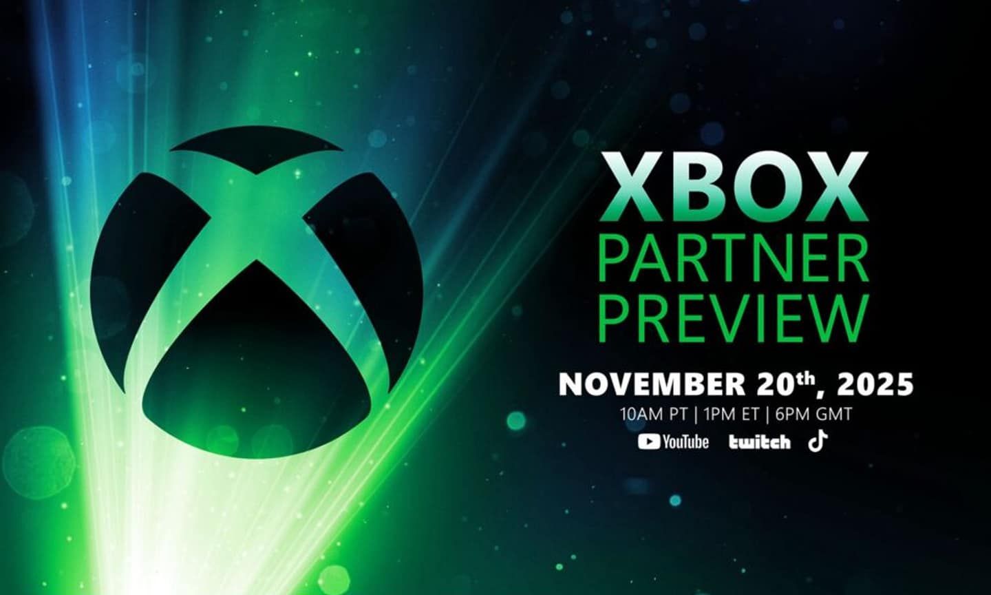 Xbox-Partner-Showcase am 20. November 2025 steht kurz bevor