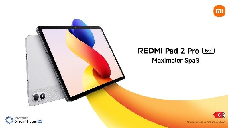 Xiaomi REDMI Pad 2 Pro – Entertainment durch Großformat-Display und Dolby Atmos