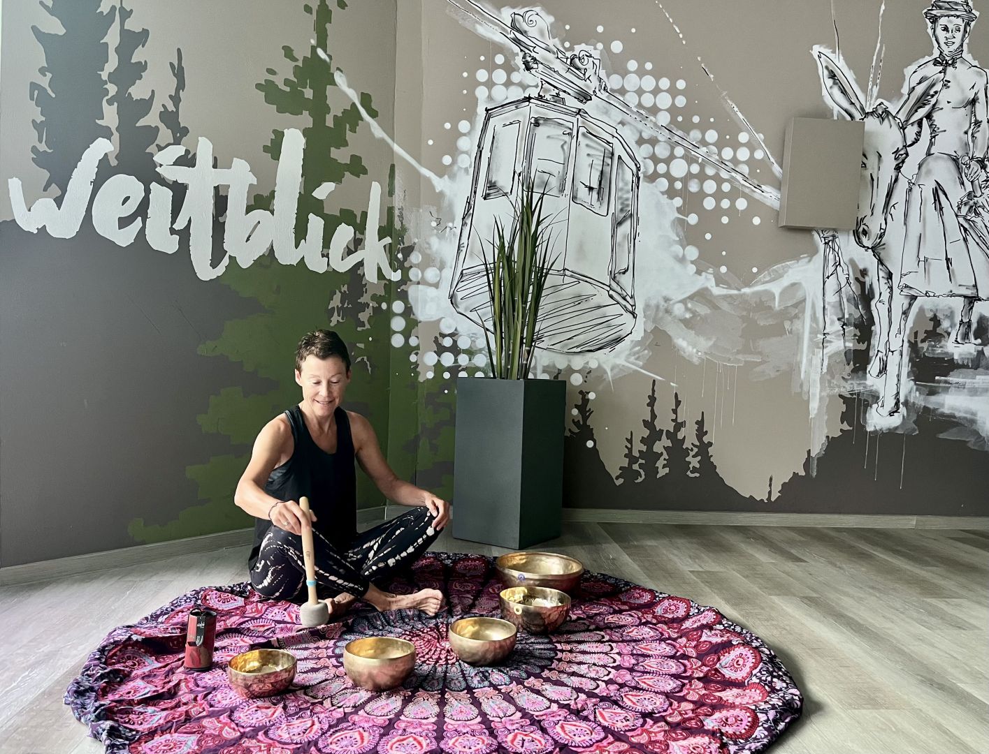 Yoga & Wein Zeremonie – cheers & namaste