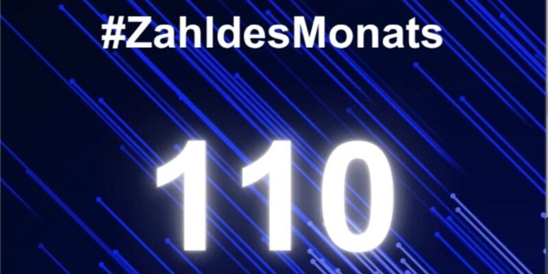 #Zahl des Monats: 110