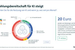 Zahlungsbereitschaft für KI hat sich erhöht