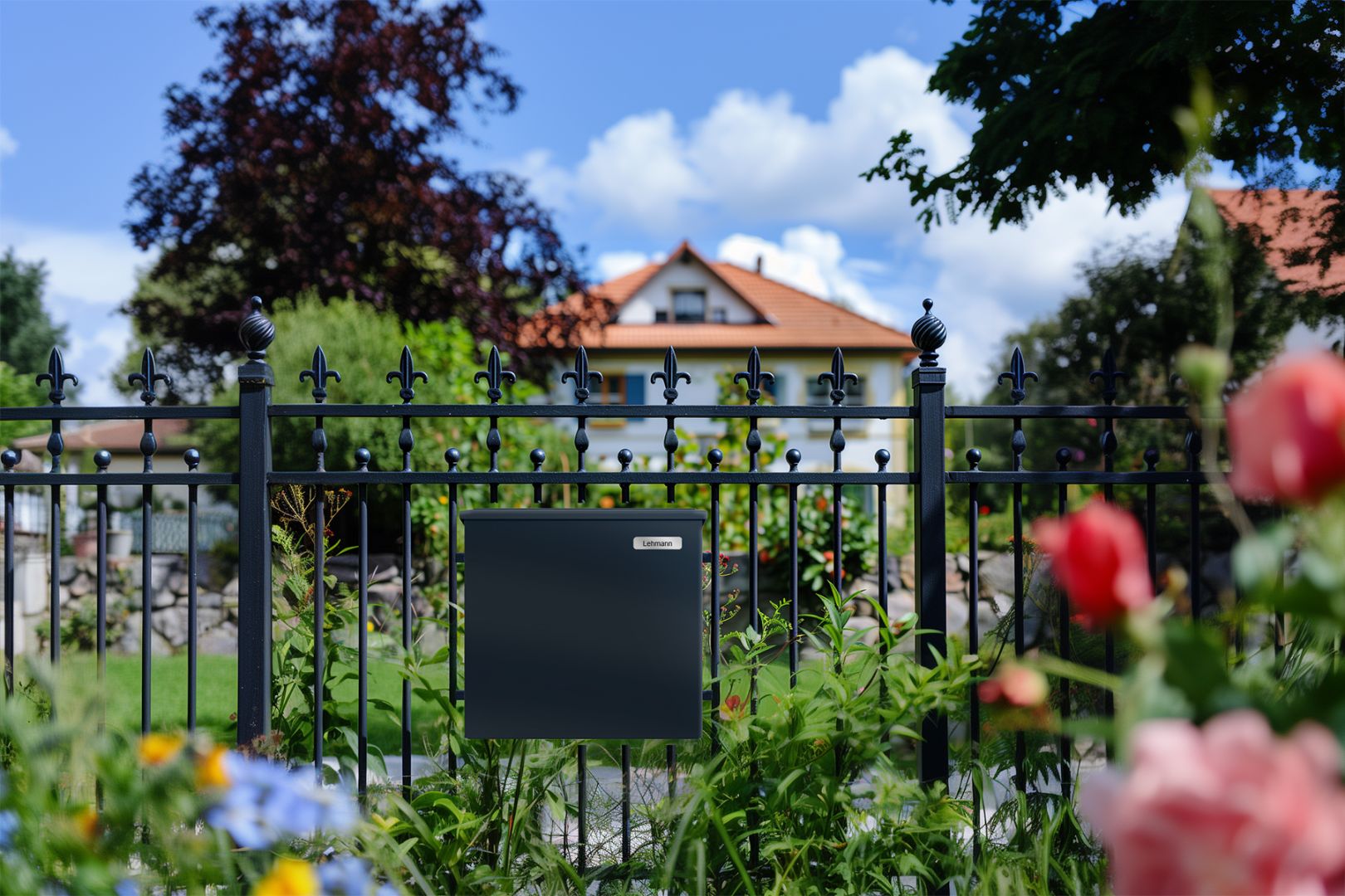 Zaunbriefkasten kaufen – platzsparend, sicher, hochwertig | KNOBLOCH