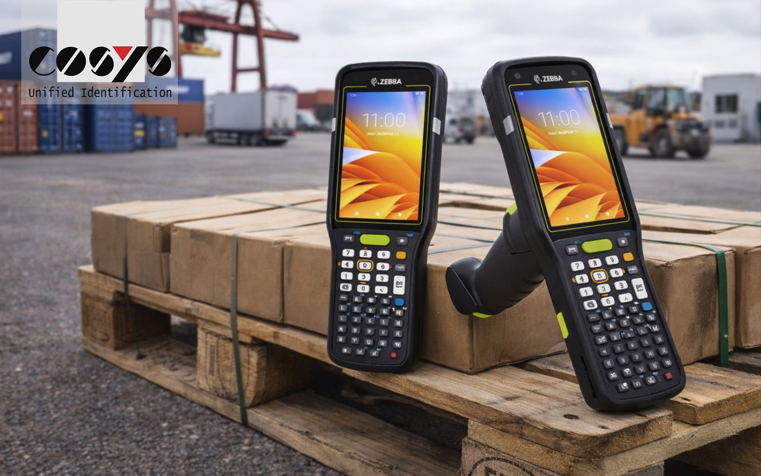 Zebra MC3400 in der Outdoor-Logistik