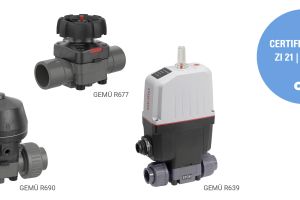 Zertifizierte Sicherheit: GEMÜ Kunststoffmembranventile für die Trinkwasserversorgung zugelassen