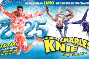 Zirkus Charles Knie 2025 - Große Deutschlandtour mit neuer Wassershow und internationalen Top-Acts