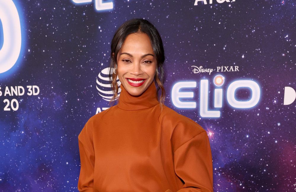 Zoe Saldana aß viele grüne Äpfel, bevor sie ihre Stimme einem Charakter in 'Elio' lieh.