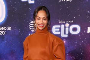 Zoe Saldana aß viele grüne Äpfel, bevor sie ihre Stimme einem Charakter in 'Elio' lieh.