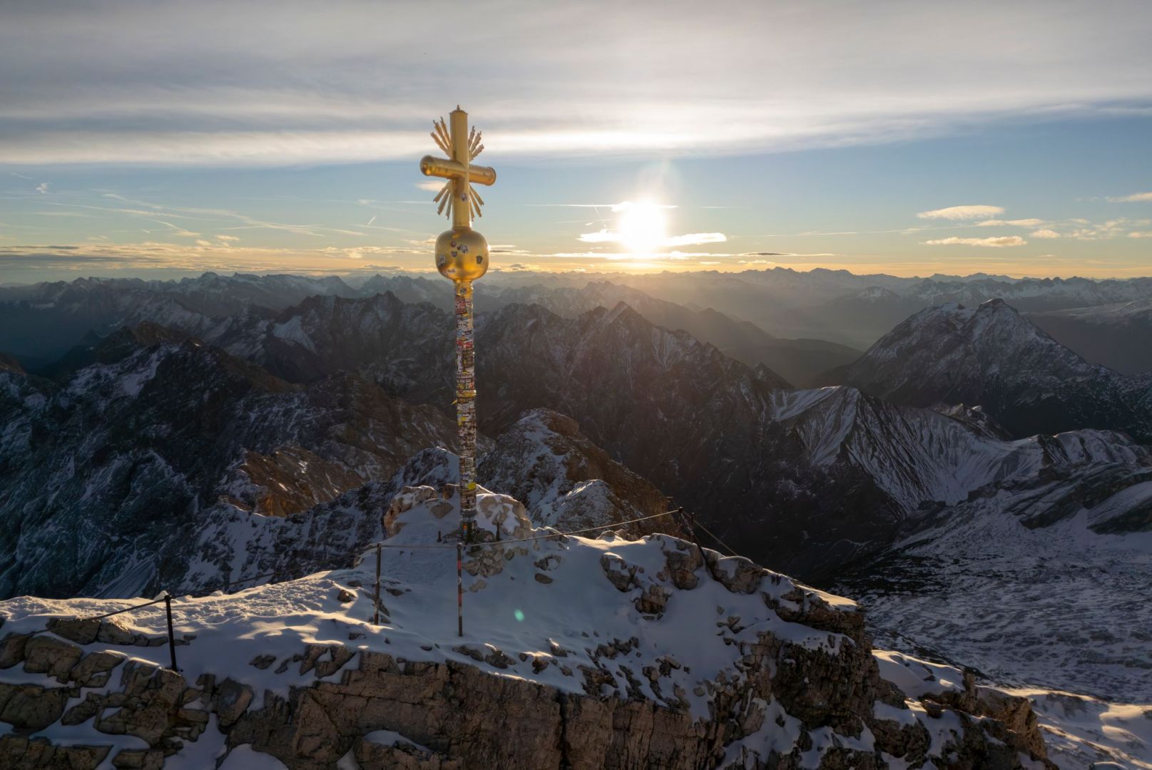 Zugspitz-Gipfelkreuz