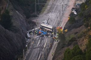 Zugunglück in Spanien