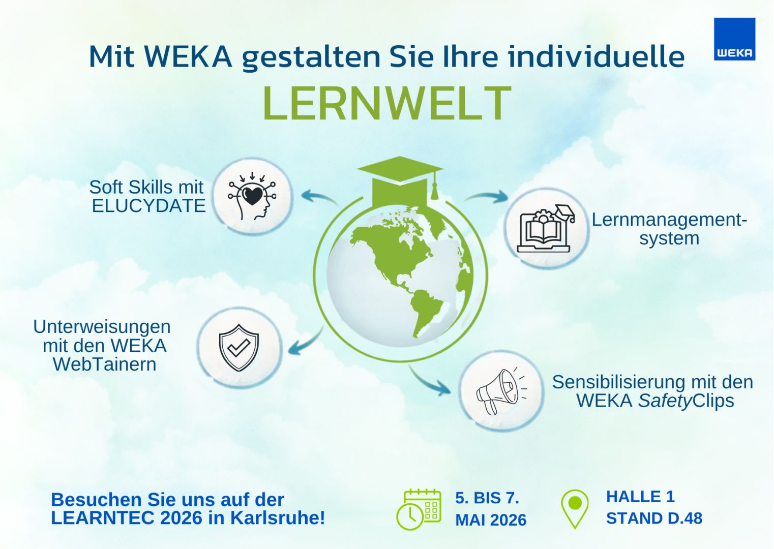 Zukunft des Lernens: WEKA Media auf der Learntec 2026