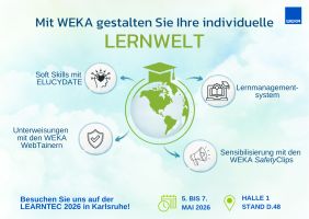 Zukunft des Lernens: WEKA Media auf der Learntec 2026