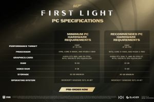 Zusammenarbeit mit NVIDIA GeForce für ein gelungenes PC Erlebnis von 007 First Light