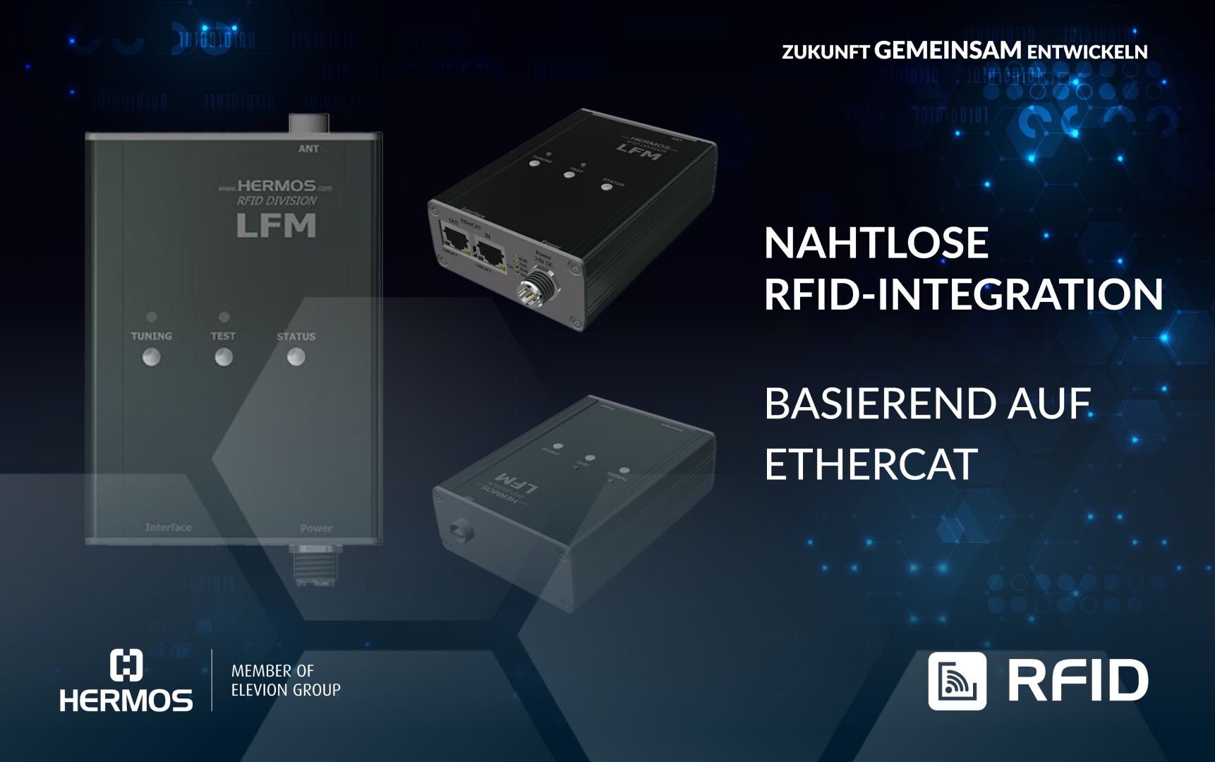 Zuverlässige RFID-Integration mit EtherCAT