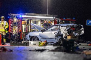 Zwei Tote bei Unfall auf der Autobahn 59