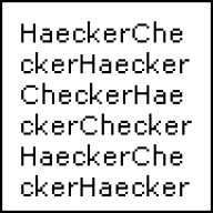 HaeckerChecker